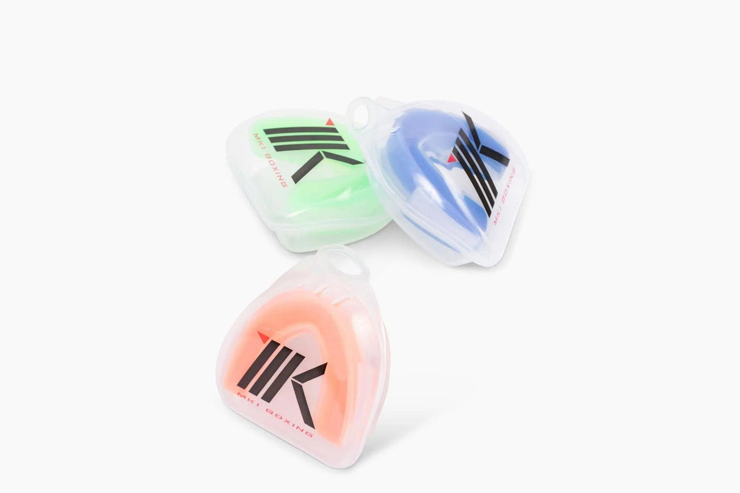 Green, Orange, and Blue MK1 Mouth Guards