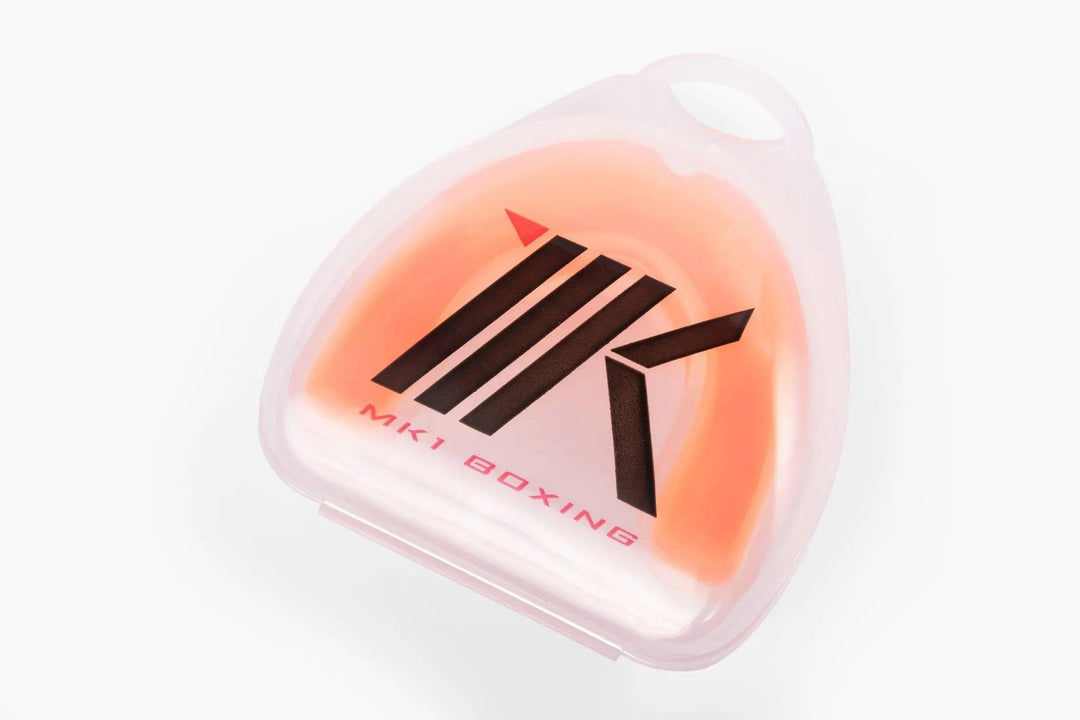 Orange MK1 Mouth Guard Inside Case