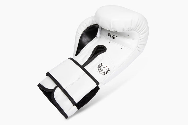 Detailed image of palm ventilation for MK1's White Mark 1 Boxing Training Gloves.