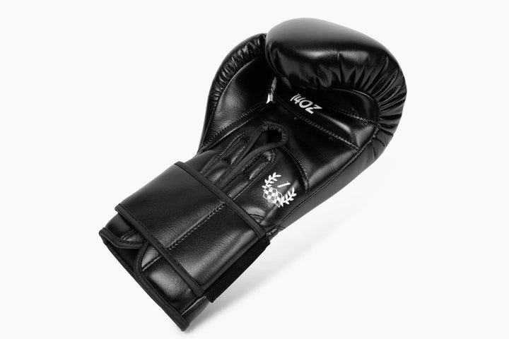 Detailed image of palm ventilation for MK1's Black Mark 1 Boxing Training Gloves.