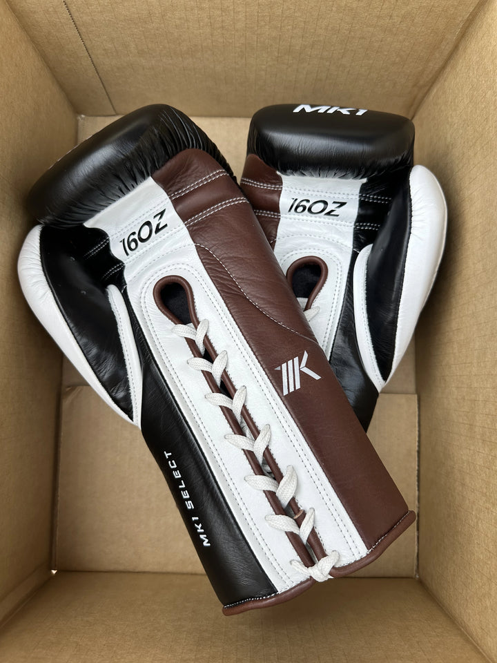MTO: Tri-Color Black, White, Vintage Brown