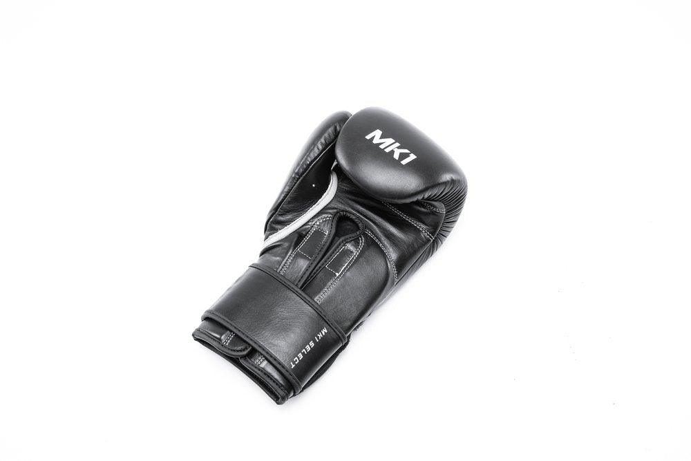 MK1 Select Hook & Loop Boxing Gloves - Premium Leather Training Gloves For Bag Work & Sparring (12oz, 14oz, 16oz)